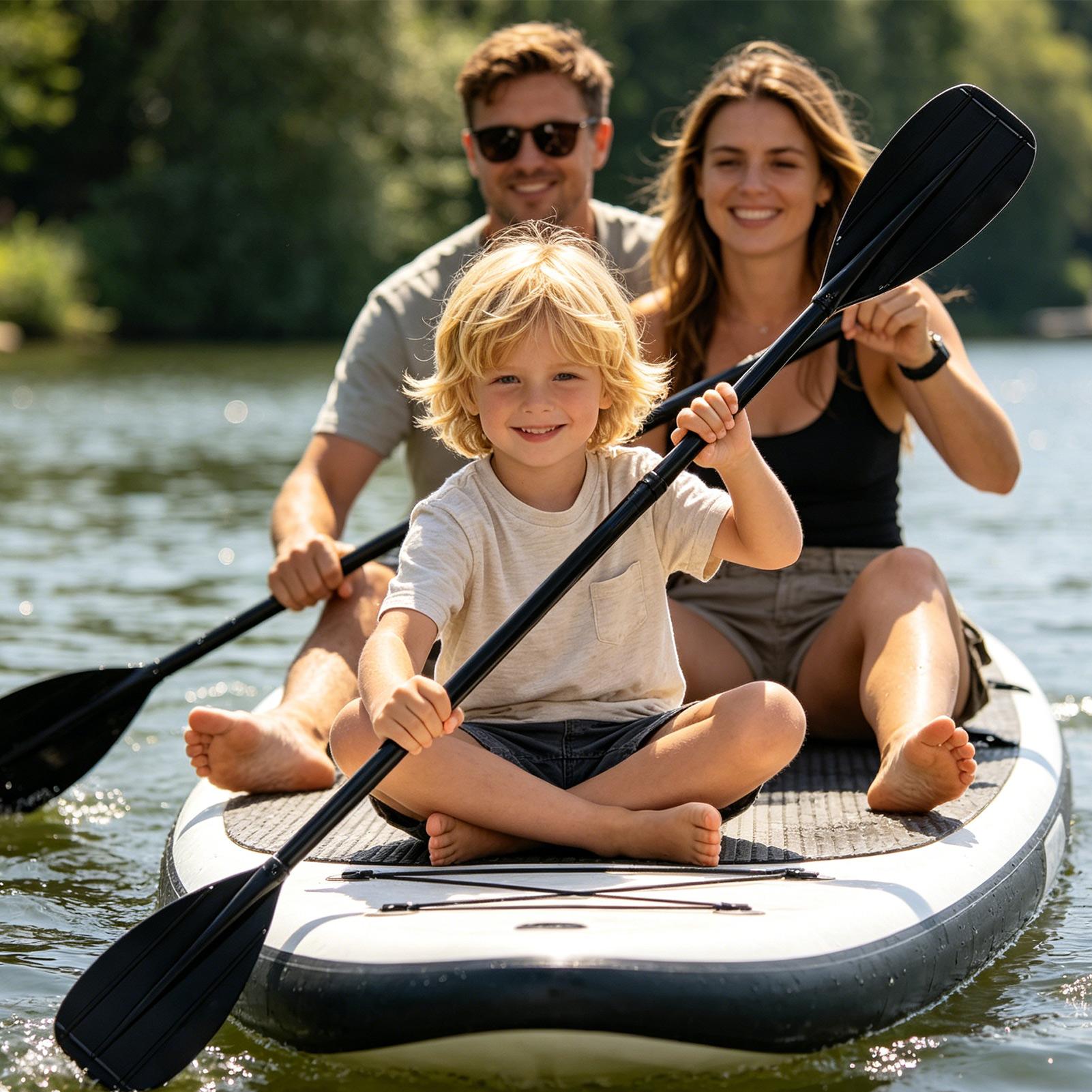 Двухсекционное весло из углеро – обзор и цена Fishing Kayak Paddle