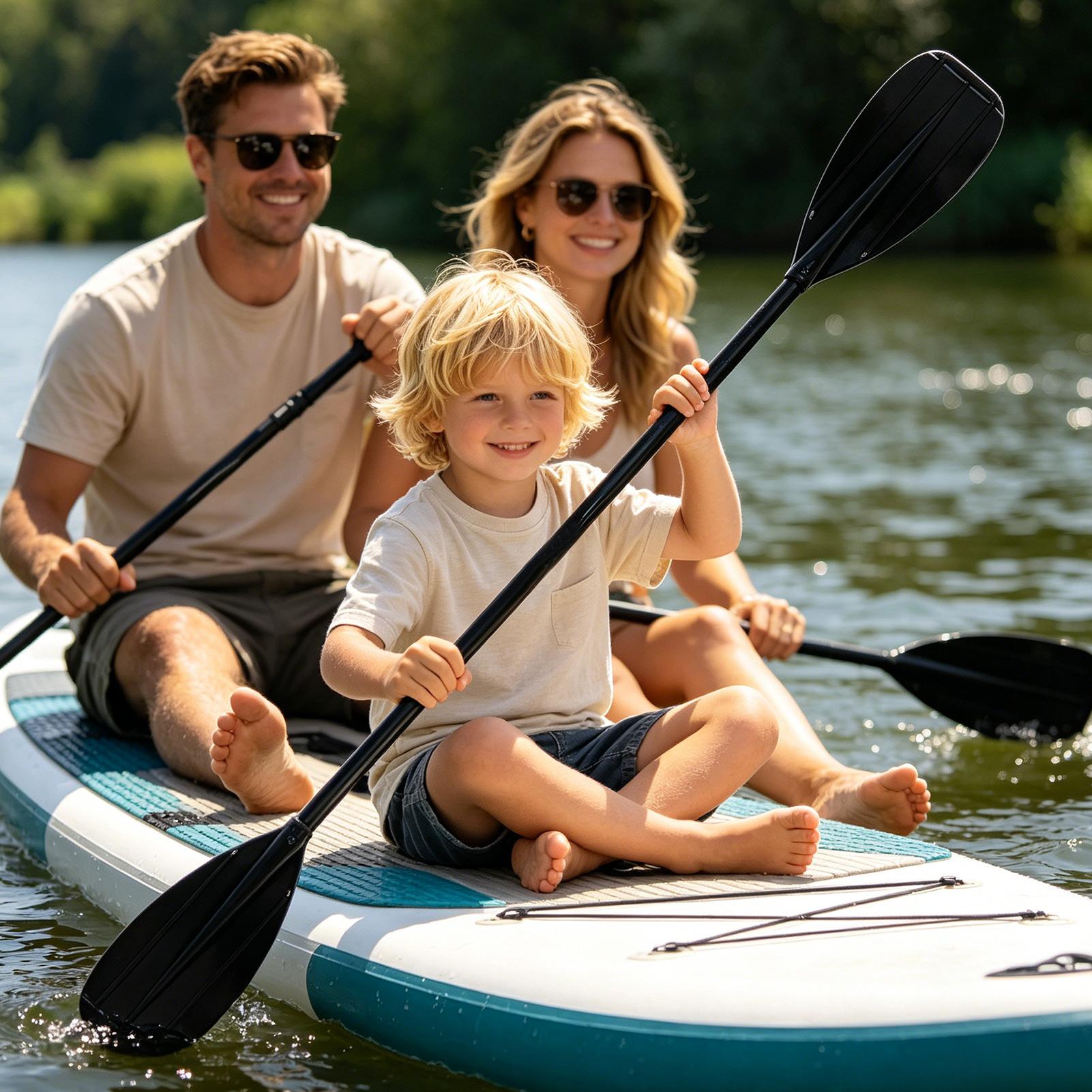 Двухсекционное весло из углеро – обзор и цена Fishing Kayak Paddle