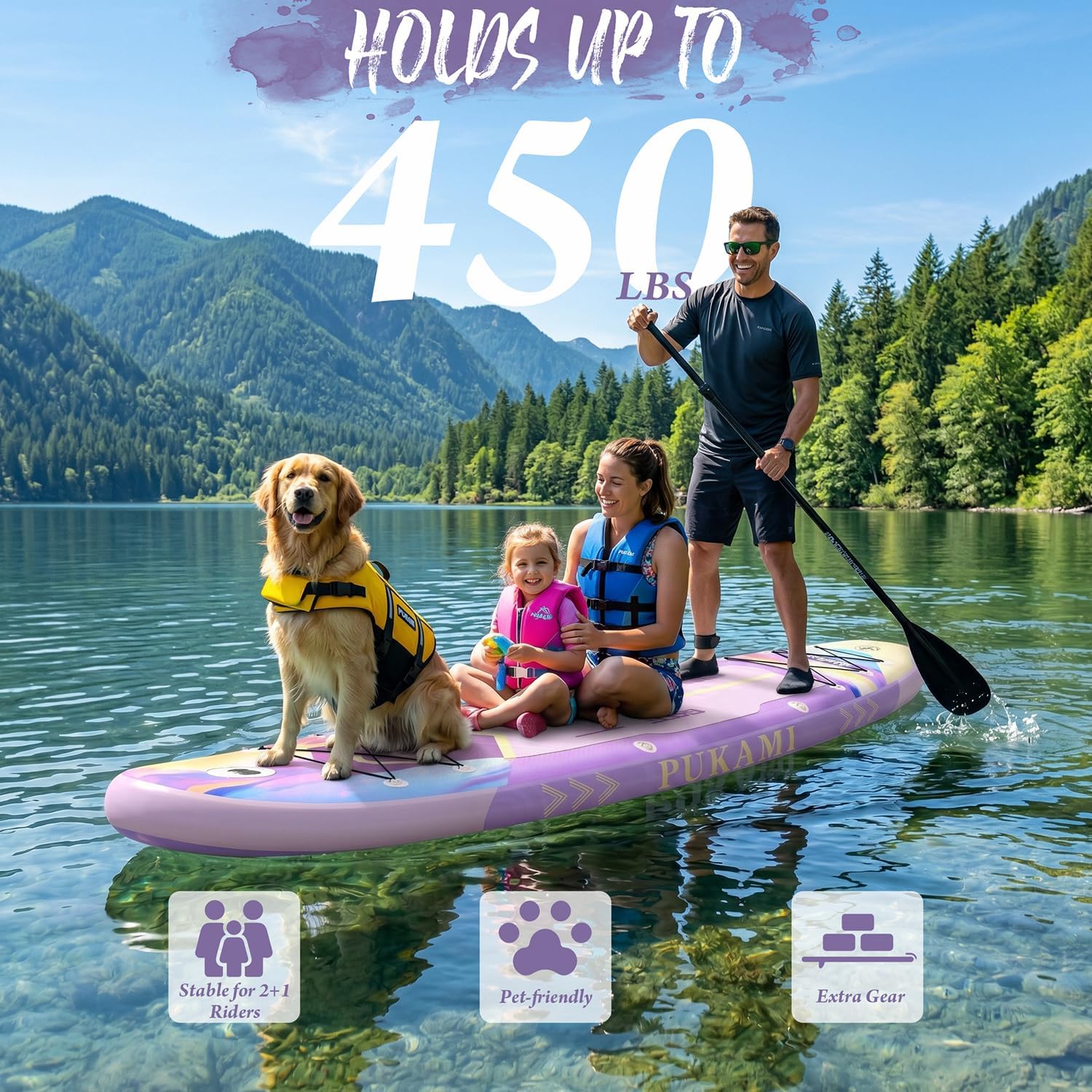 Сверхширокая надувная доска дл – обзор и цена Fishing Kayak Paddle