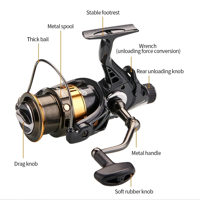 DEUKIO 3000-6000 Металлическая – обзор и цена Daiwa Reel Fuego
